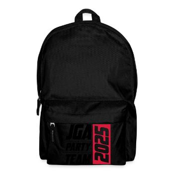 JGA Party Team 2025 Junggesellenabschied - Rucksack - Schwarz - Vorne