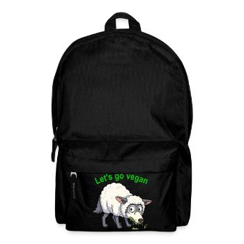 Wolf_in_schaapskleren - Sac à dos - noir - Devant