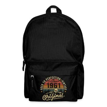 1961 Geboren im oktober 1961 Jahrgang oktober 1961 - Rucksack - Schwarz - Vorne