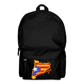 I love Catalonia, map of Catalonia - Backpack - black - Front
