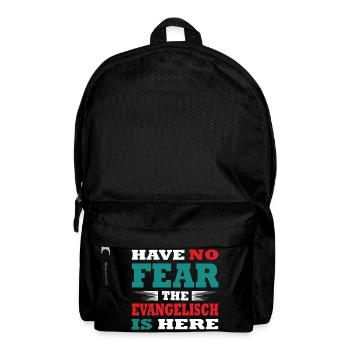 Have no Fear the Evangele is here Outfit - Rucksack - Schwarz - Vorne