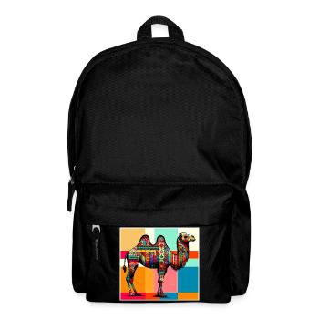 Kamel - Rucksack - Schwarz - Vorne