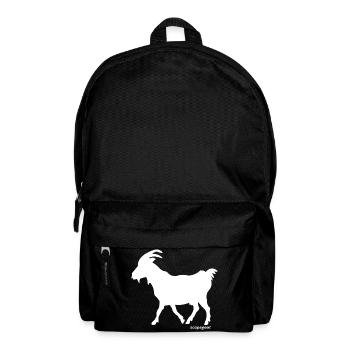 Silhouette de bouc émissaire - Sac à dos - noir - Devant