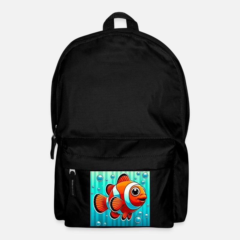 Clownfisch - Rucksack - Schwarz