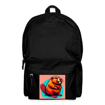 Bieber - Rucksack - Schwarz - Vorne