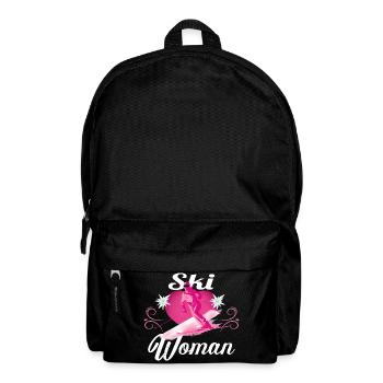 Ski Femme Retro Rose Ski - Sac à dos - noir - Devant