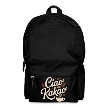 Ciao Cacao Chocolat chaud Chocolat chaud Au revoir - Sac à dos - noir - Devant