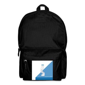 Milk at the limit – Funny bottle moment - Backpack - black - Front