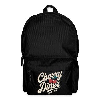 Retro Diner - Rucksack - Schwarz - Vorne