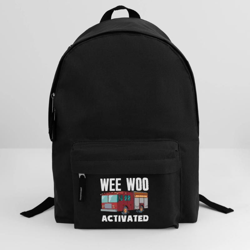 Wee Woo Squad Fire Tiny Feuerwehrmann Rucksack