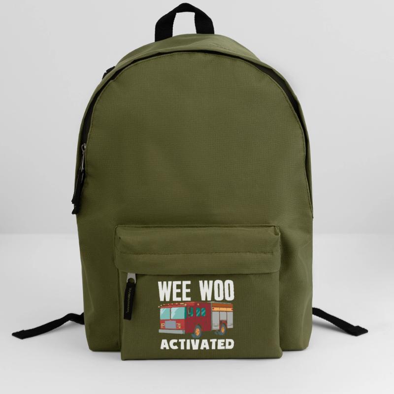 Wee Woo Squad Fire Tiny Firefighter Backpack