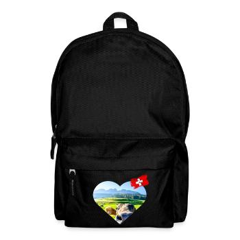 Avec amour Schweiz - Sac à dos - noir - Devant