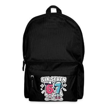 67 Jahrgang Retro Lustig Geschenk Niedlich - Rucksack - Schwarz - Vorne