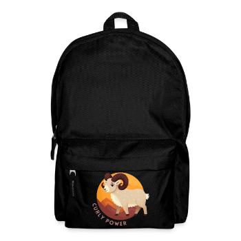 Pouvoir bouclé du Bélier - Sac à dos - noir - Devant