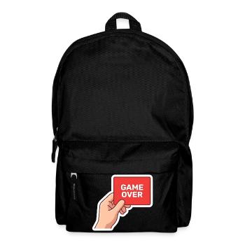 Game Over Rétro Sign - Sac à dos - noir - Devant
