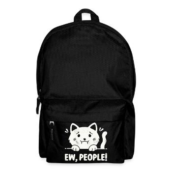 Igitt, Leute! - Rucksack - Schwarz - Vorne