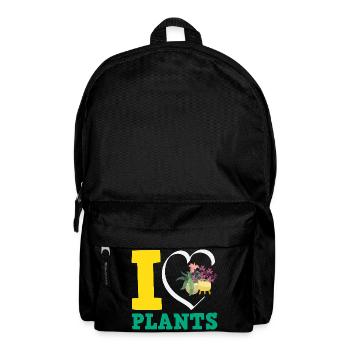 Plant Lover Love Plants Gardener - Backpack - black - Front
