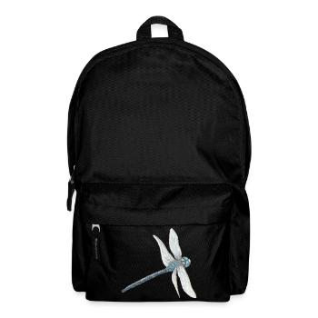 Teal Dragonfly Illustration - Backpack - black - Front