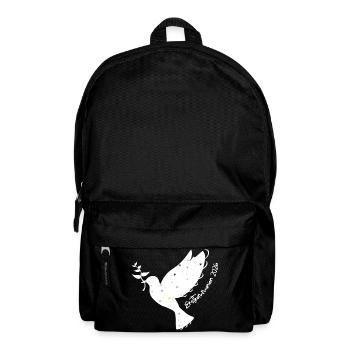 Erstkommunion 2026 1. Heilige Kommunion Taube - Rucksack - Schwarz - Vorne