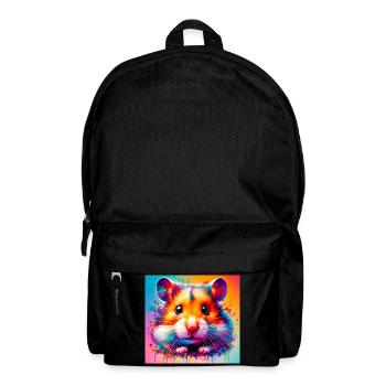 Hamster - Rucksack - Schwarz - Vorne