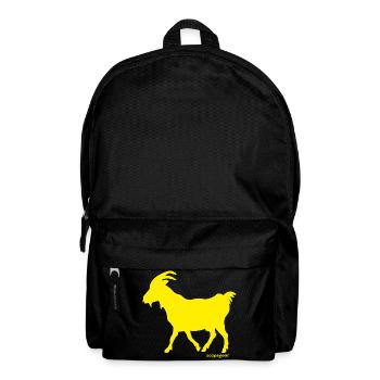 Goat GOAT scapegoat yellow - Backpack - black - Front
