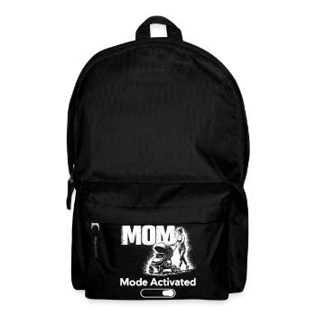 Mom Mode Activated Shirt New Mom Baby Stroller - Rucksack - Schwarz - Vorne