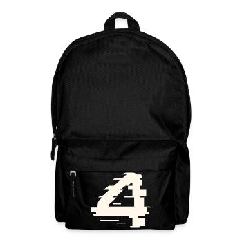 4 - Backpack - black - Front