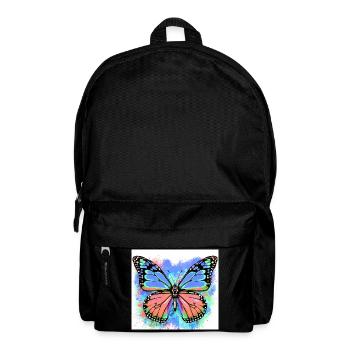 papillon - Sac à dos - noir - Devant
