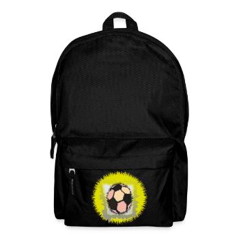 Explosiver Fußball-Aura - Rucksack - Schwarz - Vorne