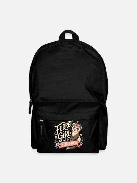 FERRET GIRL FOREVER - Backpack - black