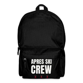 Après Ski Crew Wintersport Ski Gruppe Partnerlook - Rucksack - Schwarz - Vorne