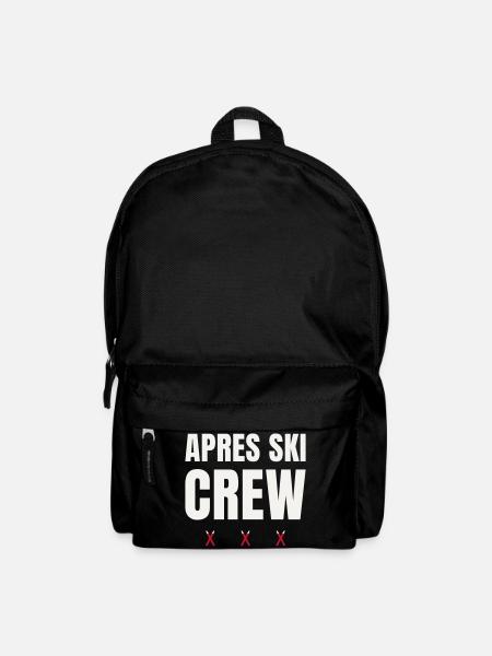 Après Ski Crew Wintersport Ski Gruppe Partnerlook - Rucksack - Schwarz