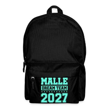 MALLE DREAM TEAM 2027 - Rucksack - Schwarz - Vorne