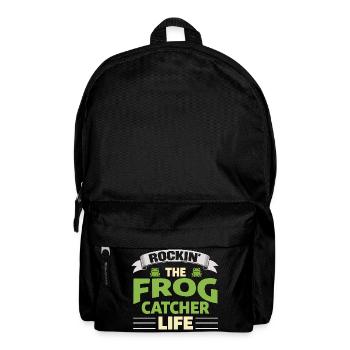 Rockin The Frog Catcher Life Froschfänger - Backpack - black - Front