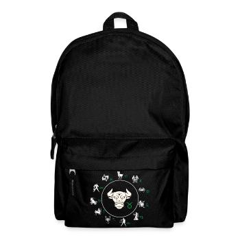 Zodiac sign Taurus - Backpack - black - Front