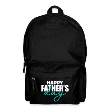 Happy Fathers Day - Backpack - black - Front