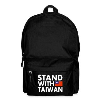 Stand with taiwan - Backpack - black - Front