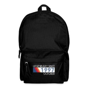 Retro SiFi Legendary since October 1997 - Geburtst - Backpack - black - Front