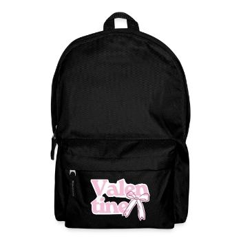 Valentine Bow Pink - Backpack - black - Front