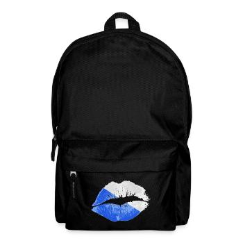 Kuss (Zürich / Zurich) - Rucksack - Schwarz - Vorne