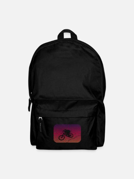Downhill biken - Rucksack - Schwarz