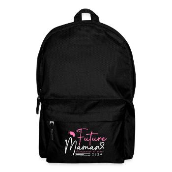 future maman 2024 chargement en cours,cadeaux Mère - Sac à dos - noir - Devant