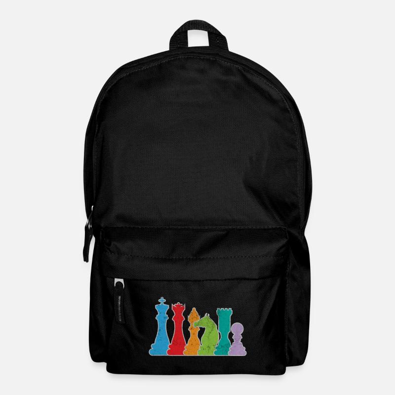 Schach - Rucksack - Schwarz