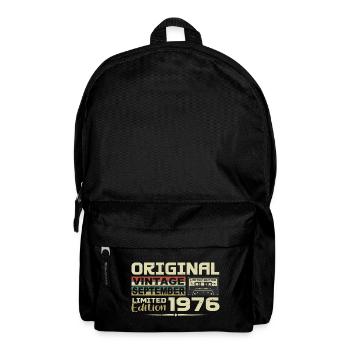 1976 - Die Legenden werden im September 1976 geboren - Rucksack - Schwarz - Vorne