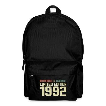 1992 Birthday Gift 1992 Vintage 1992 Retro - Backpack - black - Front