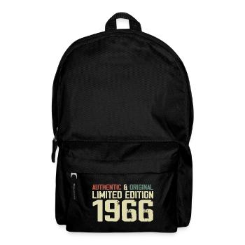 1966 Cadeau Anniversaire 1966 Vintage 1966 Rétro - Sac à dos - noir - Devant