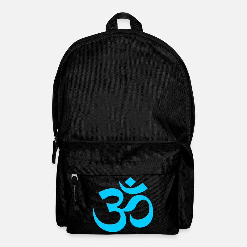 OM tuerkies - Rucksack - Schwarz