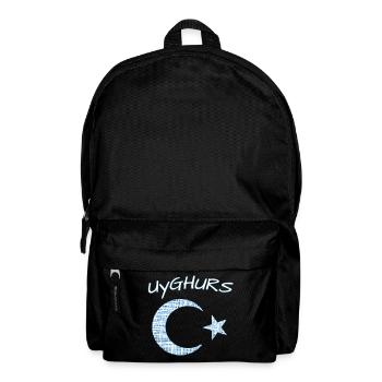 Uyghurs Uiguren Xinjiang - Rucksack - Schwarz - Vorne