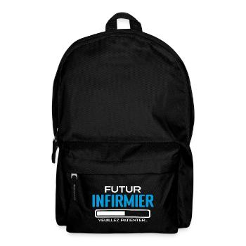 Futur Infirmier Idée Cadeau Infirmier - Sac à dos - noir - Devant
