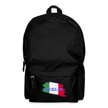 Berlin - Rucksack - Schwarz - Vorne